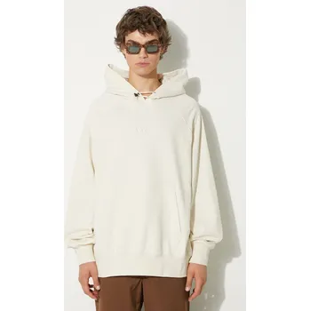 Dámské oblečení Bavlněná mikina Vans Premium Classics LX Hoodie Fleece, M, béžová, 01X