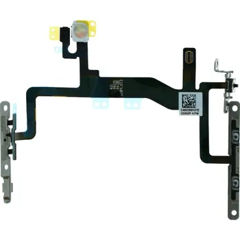 Flex kabel tlačítka napájení a hlasitosti s kovovým držákem pro iPhone 6S Ori
