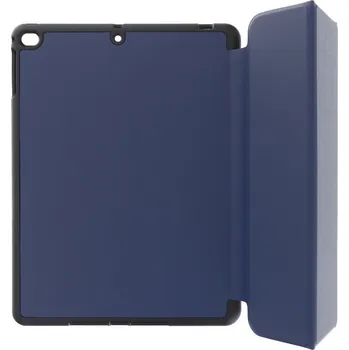 Pouzdro na tablet Solid Color Horizontal Deformation Flip Leather Case With Pen Slot for iPad 9.7 (2017/2018) iPad Air 1/2 Dark Blue