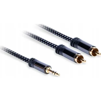 Audio kabel Stereo kabel Jack 3,5 mm, délka: 3,0 m AQ Premium