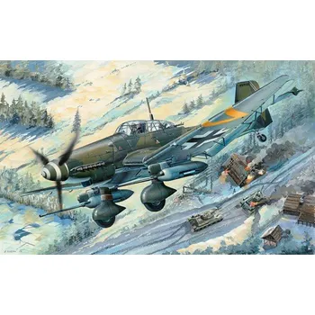 Plastikový model Junkers Ju-87G-2 Stuka - Trumpeter 03218