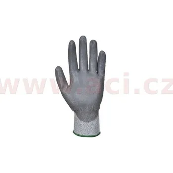 pracovní rukavice PU neprořez tř. 3, šedé (vel. 8/M)