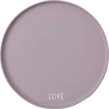 Talíř DESIGN LETTERS Porcelánový talíř Lavender Love 21,3 cm