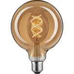 Paulmann 28869 LED Globe G125 zlatá žárovka, 4W LED 1800K E27, prům. 12,5cm