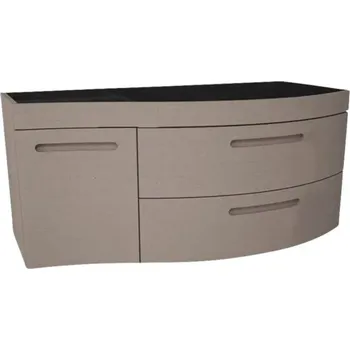 Koupelnový nábytek Koupelnová skříňka pod umyvadlo Devo Vena 2.0 pravá šedá 110 x 50 x 42 cm VE2-SU1D2SP-2-F101