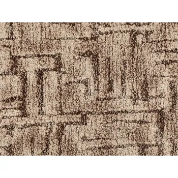 Koberec ITC Kasbar New 43 bytový koberec šíře 4m, hnědá 1 m²