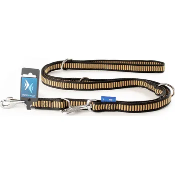 Vodítko pro psa PROFIZOO Vodítko přep. popruh ŽEBŘÍK (25mm x 240cm) béžová