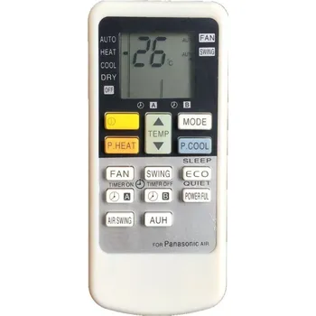 Dálkový ovladač PANASONIC A75C3077, CS-RE12JKR, CWA75C3077 - náhradní dálkový ovladač