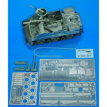 Plastikový model Royal Model 1/35 M7 PRIEST part 1° (for Italeri kit)