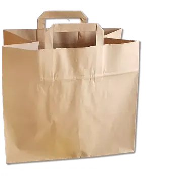 Dárková taška Taška PAP. HNĚDÁ MENUBOX (26 x 17 x 25 ) (kusový prodej)