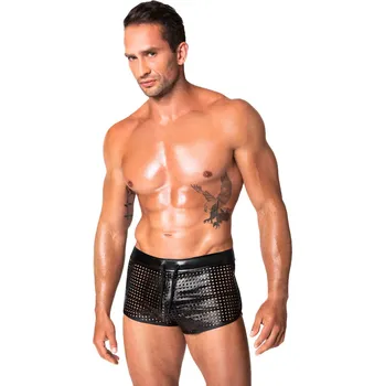 Pánské erotické prádlo Noir Handmade H079 Mayhem Shorts Velikost L