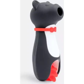 Vibrátor Sací stimulátor klitorisu DK Toys Teddy s jazýčky