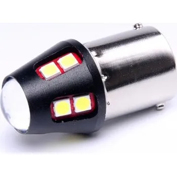 Autožárovka Autožárovka 12 LED P21W BA15S 12/24V bílá
