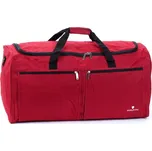 Střední cestovní taška s kapsami 50l Worldline 847/60 červená