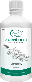 Ústní voda Aromaterapie Karel Hadek Zubní olej ze 7 bylin