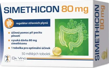 Přírodní produkt Simply You Da Vinci Pharma Simethicon 80 mg