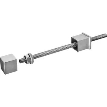 Zábradlí Konzole pro sloupek, MOD 0554, boční montáž Konzole pro sloupek, MOD 0554, boční montáž, trubka 40x40 mm, nerez. ocel 304, kartáčovaná