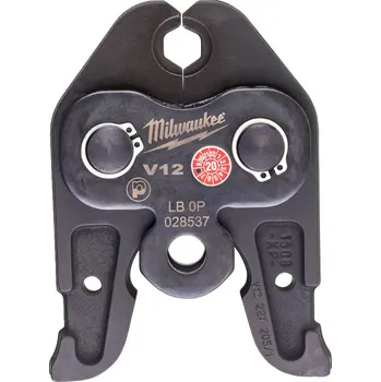 Ruční nářadí MILWAUKEE J18-V12 - čelist prof. V, nominální velikost: V12, pro M18 hydr. lis