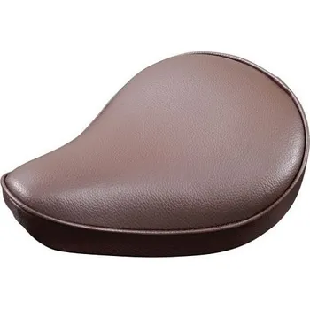 Moto sedlo Universální Highway Hawk Solo sedlo, malé 320x245mm, světle hnědá kůže