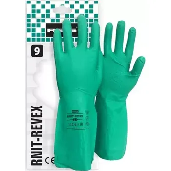 Pracovní rukavice Reis REVEX rukavice zelené 7-10