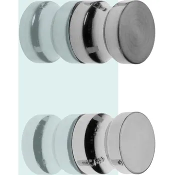 Nábytkové kování Onpira Madlo / úchytka pro skleněné sprchové dveře Barva: Chrom, Model: B