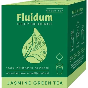 Čaj Fluidum Jasmine Green Tea Bio 10 × 10 ml