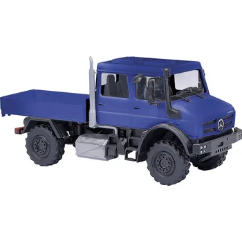 Modelová železnice Busch 51082 H0 model nákladního vozidla Mercedes Benz Unimog u 5023, modrá