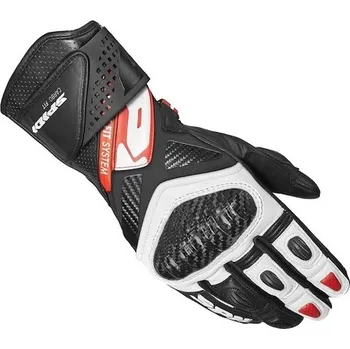 Moto oblečení rukavice CARBO FIT, SPIDI (černá/bílá/červená, vel. M)