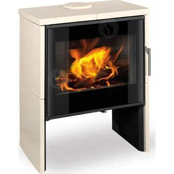 Krbová kamna Romotop RIANO N02 keramika bílá matná