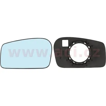 sklo zp. zrcátka s plast. držákem čiré L