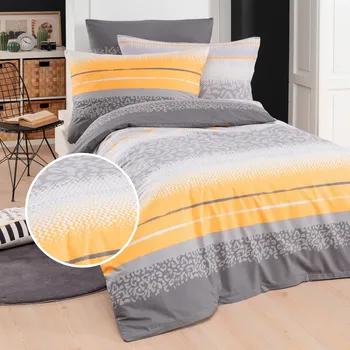 Povlečení bavlněné Melvin EMI: Standardní set jednolůžko obsahuje 1x 200x140 + 1x 90x70