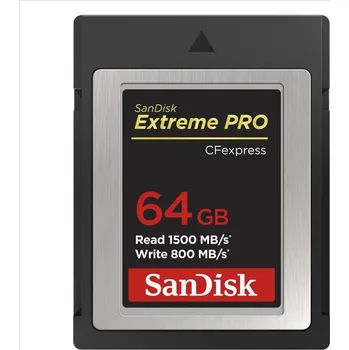 Paměťová karta Sandisk Paměťová karta Extreme PRO CF express 64 GB, Type B