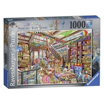 Puzzle Ravensburger Puzzle - Fantasy obchod s hračkami 1000 dílků