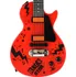 Hudební nástroj pro děti Teddies Rock Star elektrická kytara červená