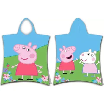 DĚTSKÉ PONČO PEPPA PIG 50x115 cm