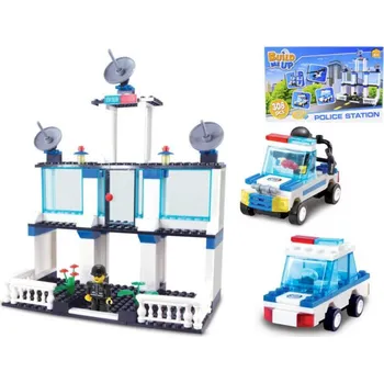 ostatní stavebnice Stavebnice BuildMeUP Policejní stanice 308 dílků + 2 figurky plast