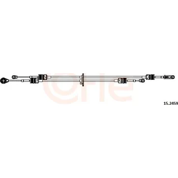 Převodovka Tažné lanko, ruční převodovka, , COFLE, 92.15.2459