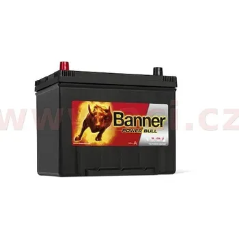 Autobaterie 70Ah baterie, 600A, levá BANNER Power Bull 260x174x200(222)