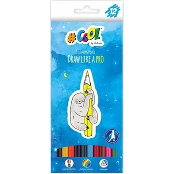 Kresba Voskovky COOL BY VICTORIA 12 ks