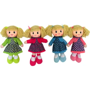 Panenka Teddies 56780147 hadrová panenka mix barev