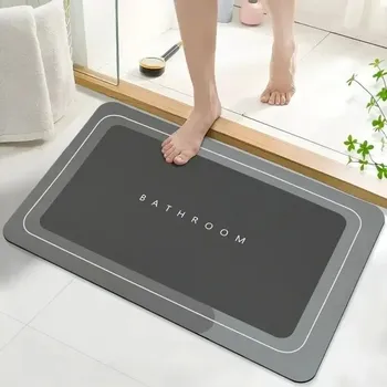 Koupelnová předložka Rychleschnoucí protiskluzová koupelnová rohož - 2,40x60cm