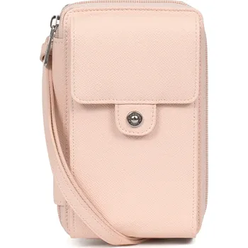 Kabelka Dámská kabelka na mobil a doklady Hexagona Stella - růžová