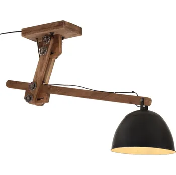 vidaXL Stropní svítidlo 25 W černé 105 x 30 x 65–108 cm E27