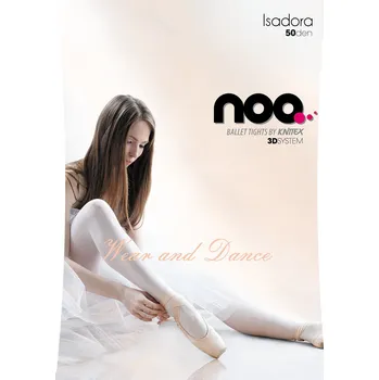 Neprůhledné dívčí punčochy Knittex DR 0008 Isadora 50 den Velikost: 146/164, Barva: Bílá