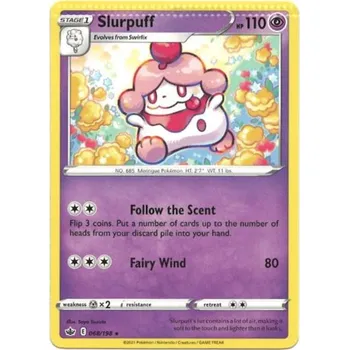 Karetní hra The Pokémon Company Pokémon TCG: Slurpuff 068/198 CRIMPING ERROR