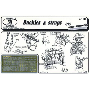 Plastikový model Royal Model 1/35 Buckle & straps