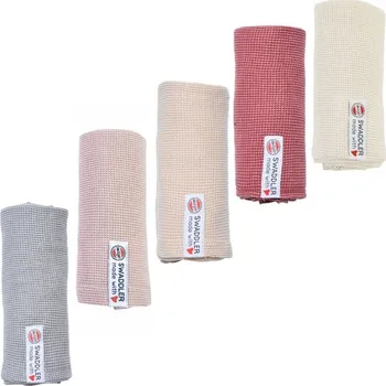 LODGER Swaddler Ciumbelle 70 x 70 cm 5balení Růžová