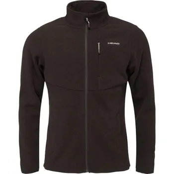 Pánská mikina Pánská fleecová mikina Head OSTEN XL Černá, Stříbrná