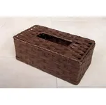 Krabička na kapesníky hnědá - krabička na kapesníky hnědá, šhv= 25x14x10 cm