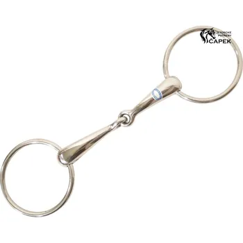 Udidlo pro koně Stihlo 1x lomené Kentaur -NEREZOVÉ- - 12,5cm